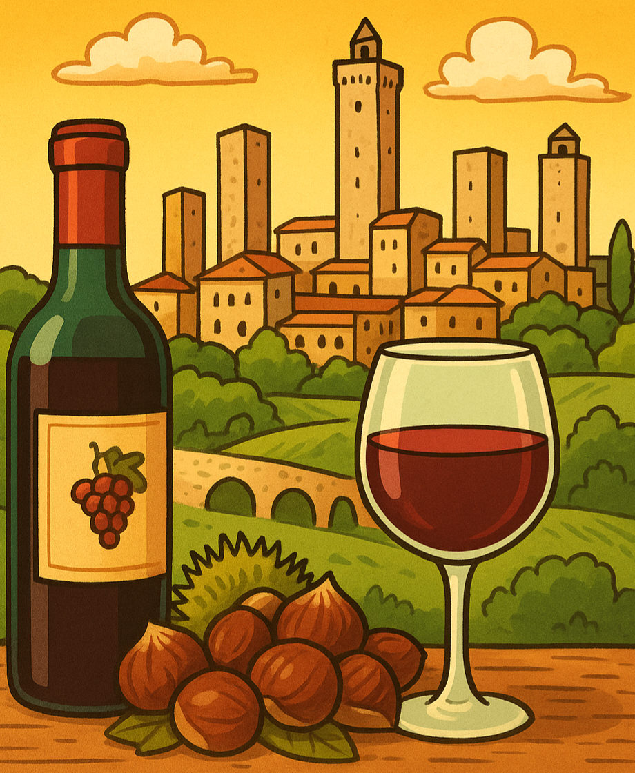 CALDARROSTE E VINO NOVO IN PIAZZA