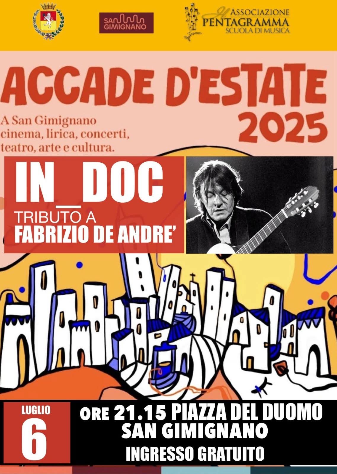 Concerto in D.O.C Tributo a Fabrizio de André