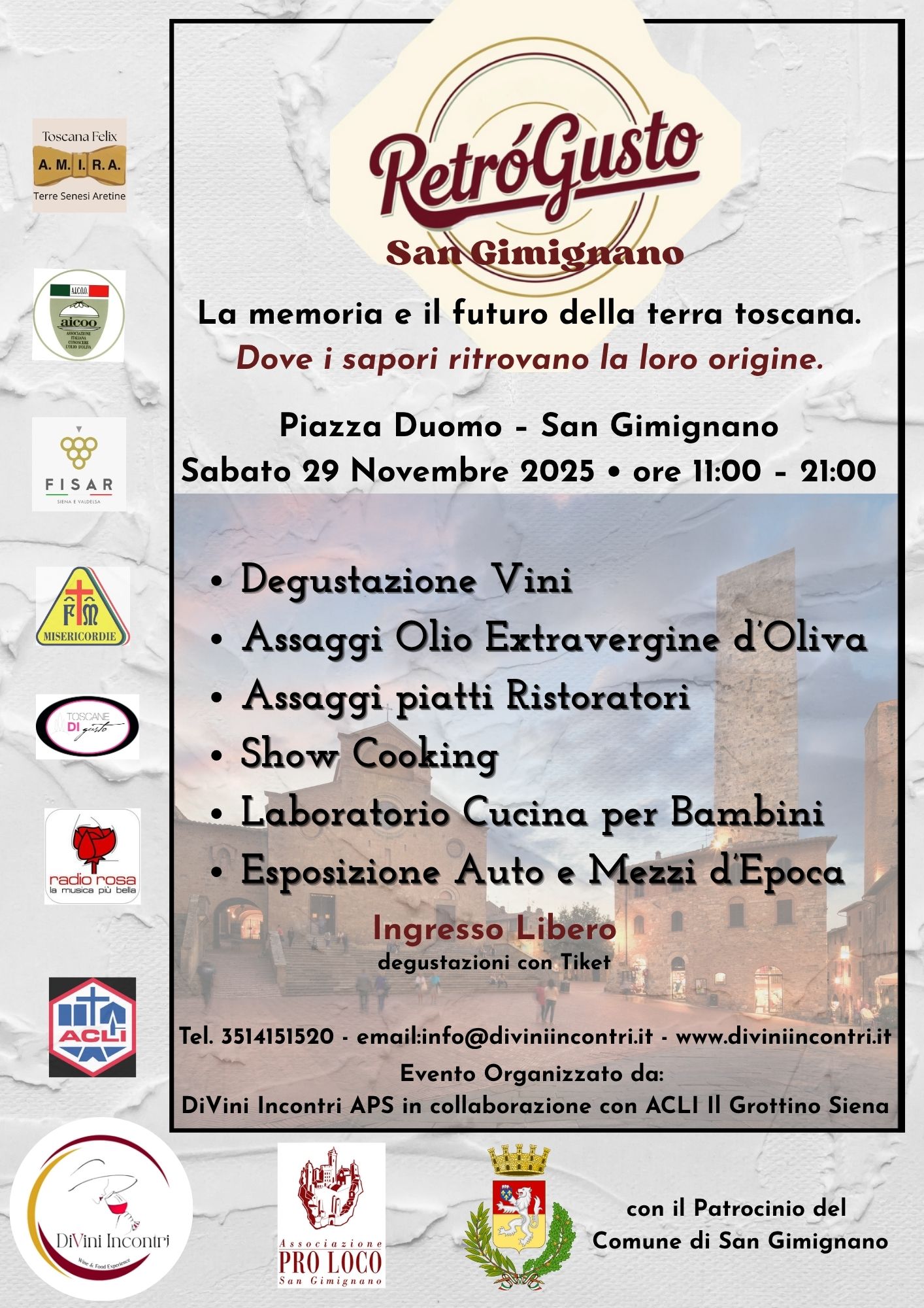 RetròGusto – San Gimignano