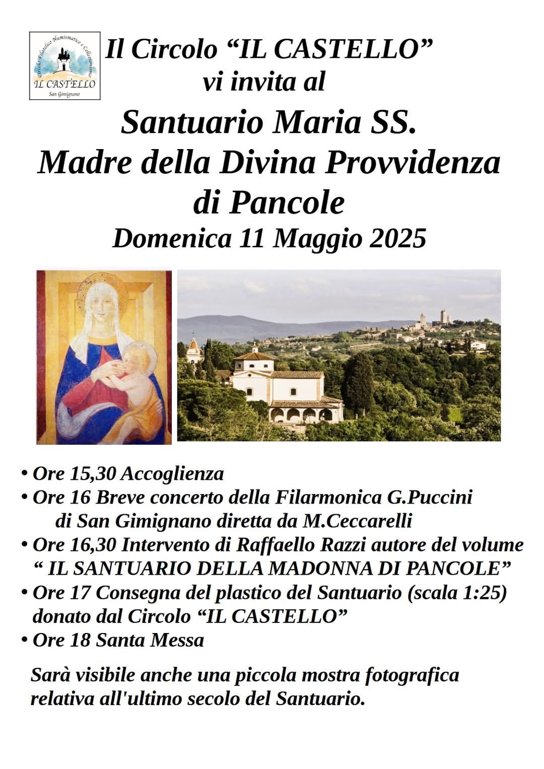 Il Santuario della Madonna di Pancole