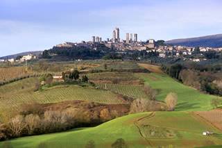 Profilo delle torri di San Gimignano